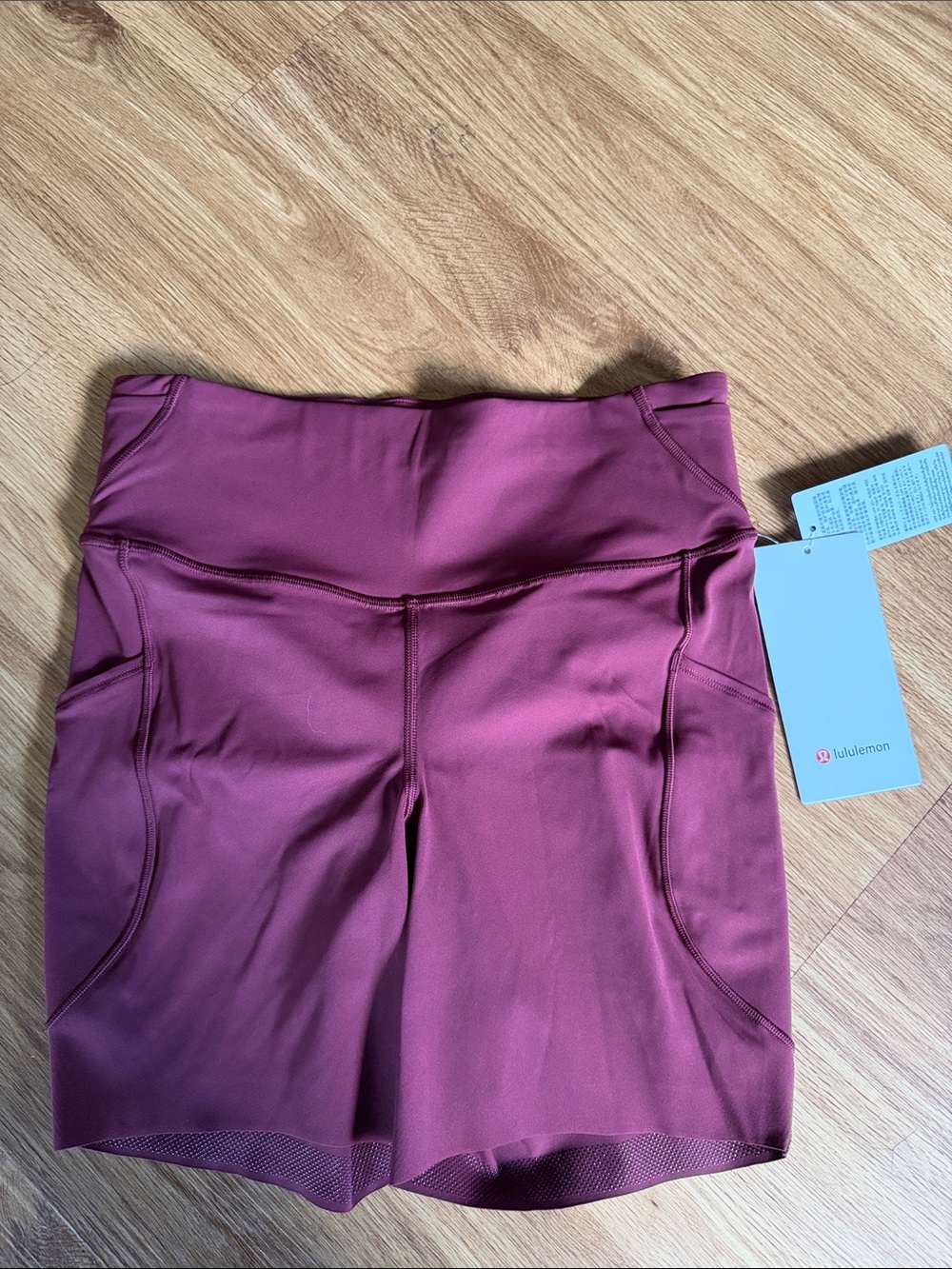 lululemon athletica shorts in Deep Berry